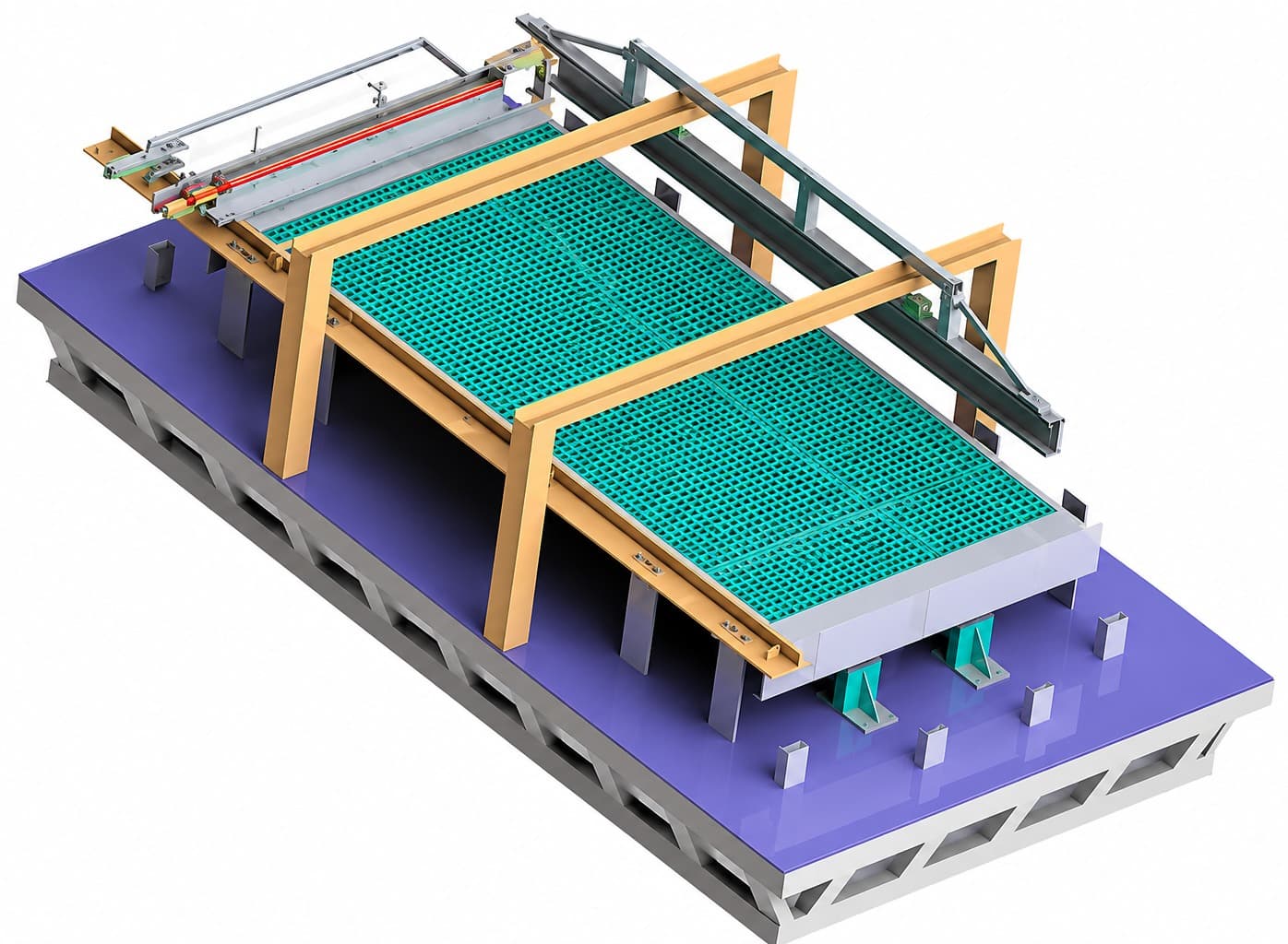 Automated Molded Grating Machine