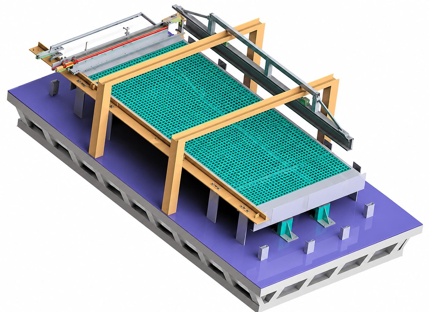 Automated Molded Grating Machine