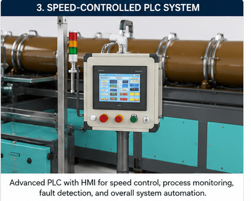Speed-Controlled PLC System